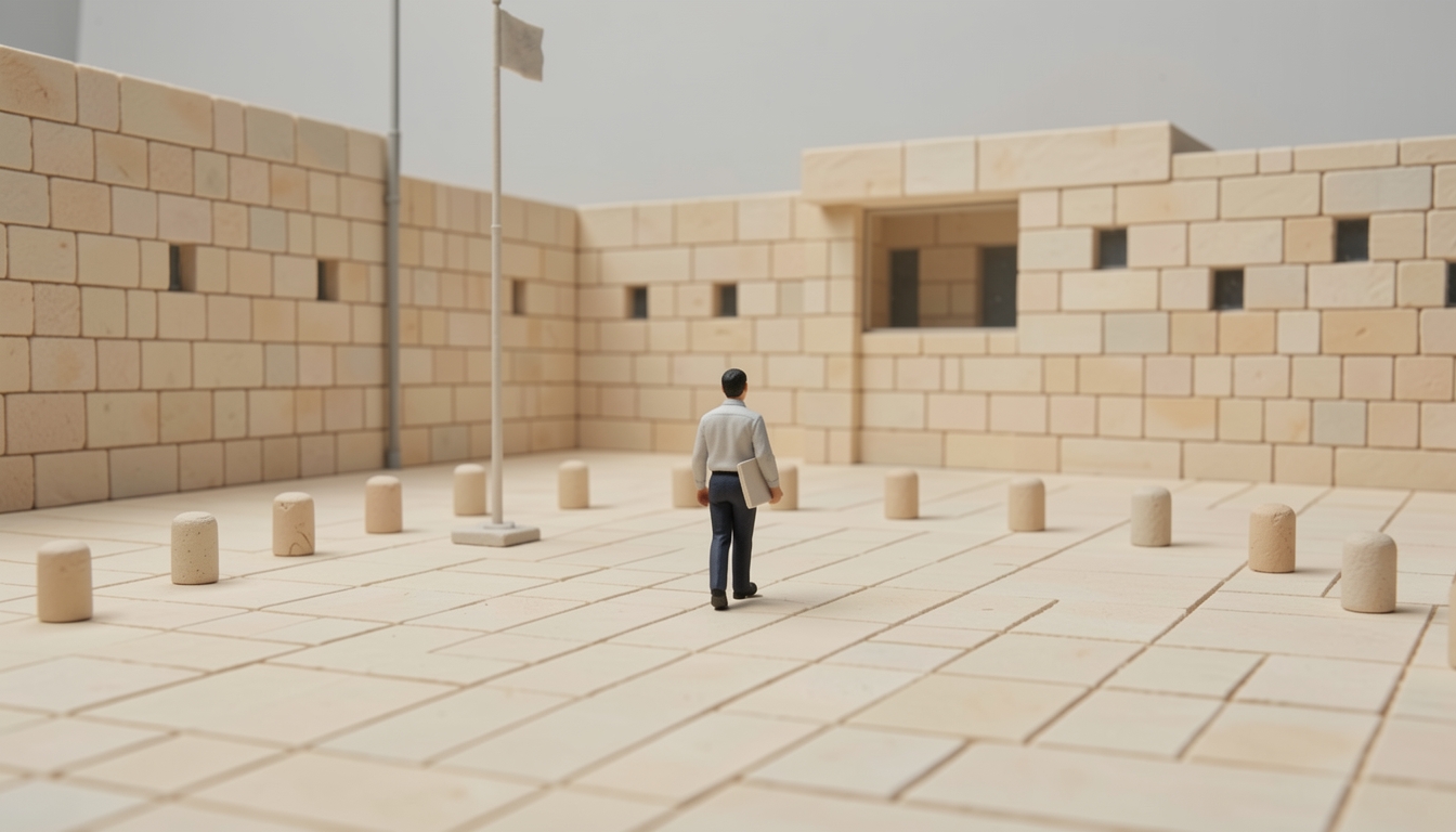 איור: רחבת הכנסת בירושלים